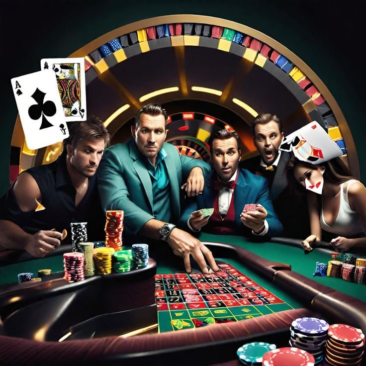 Dealer kasino live profesional dengan suasana kasino asli yang mempesona